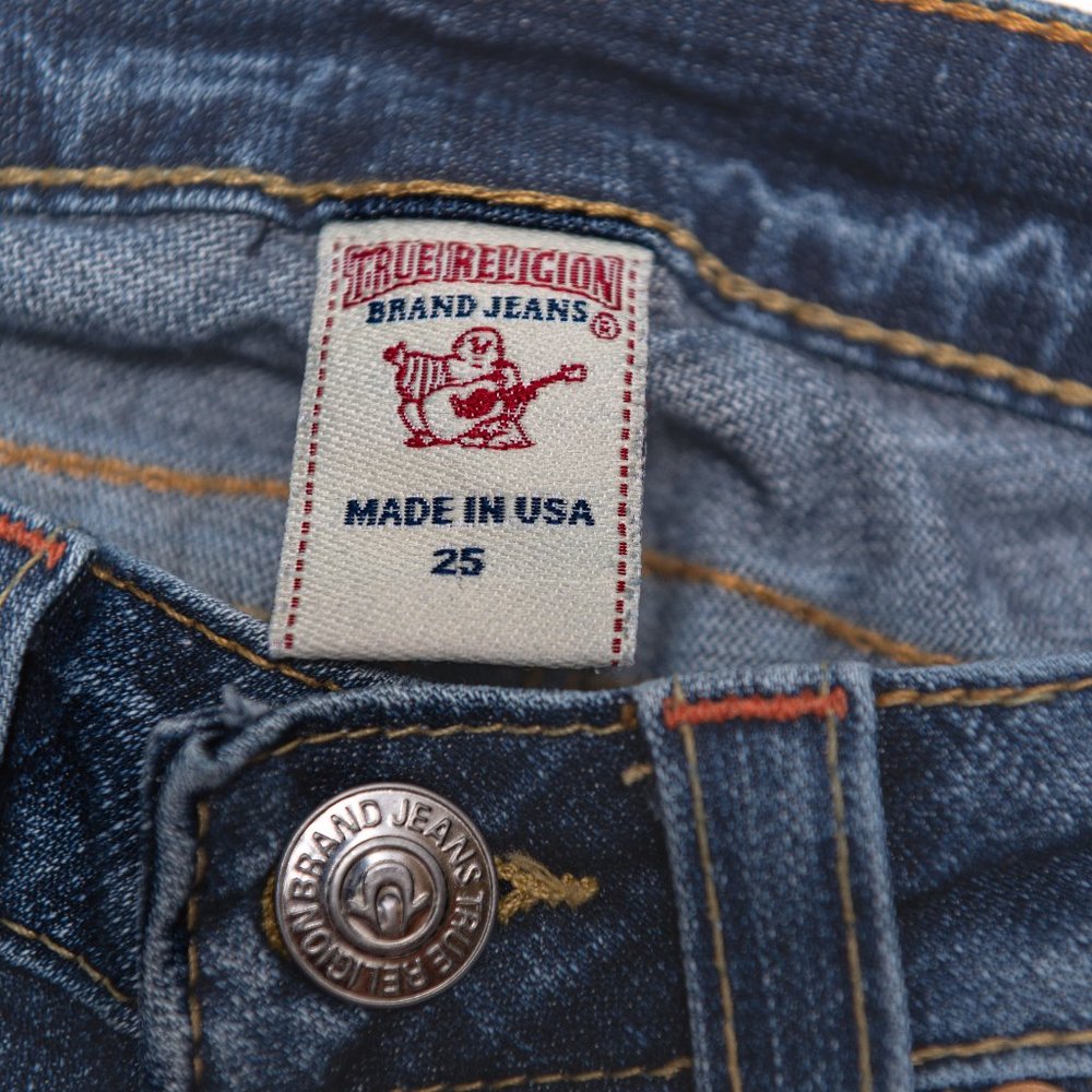 True Religion Medium Wash Jeans Med Rise skinny jeans - Picture 5 of 10